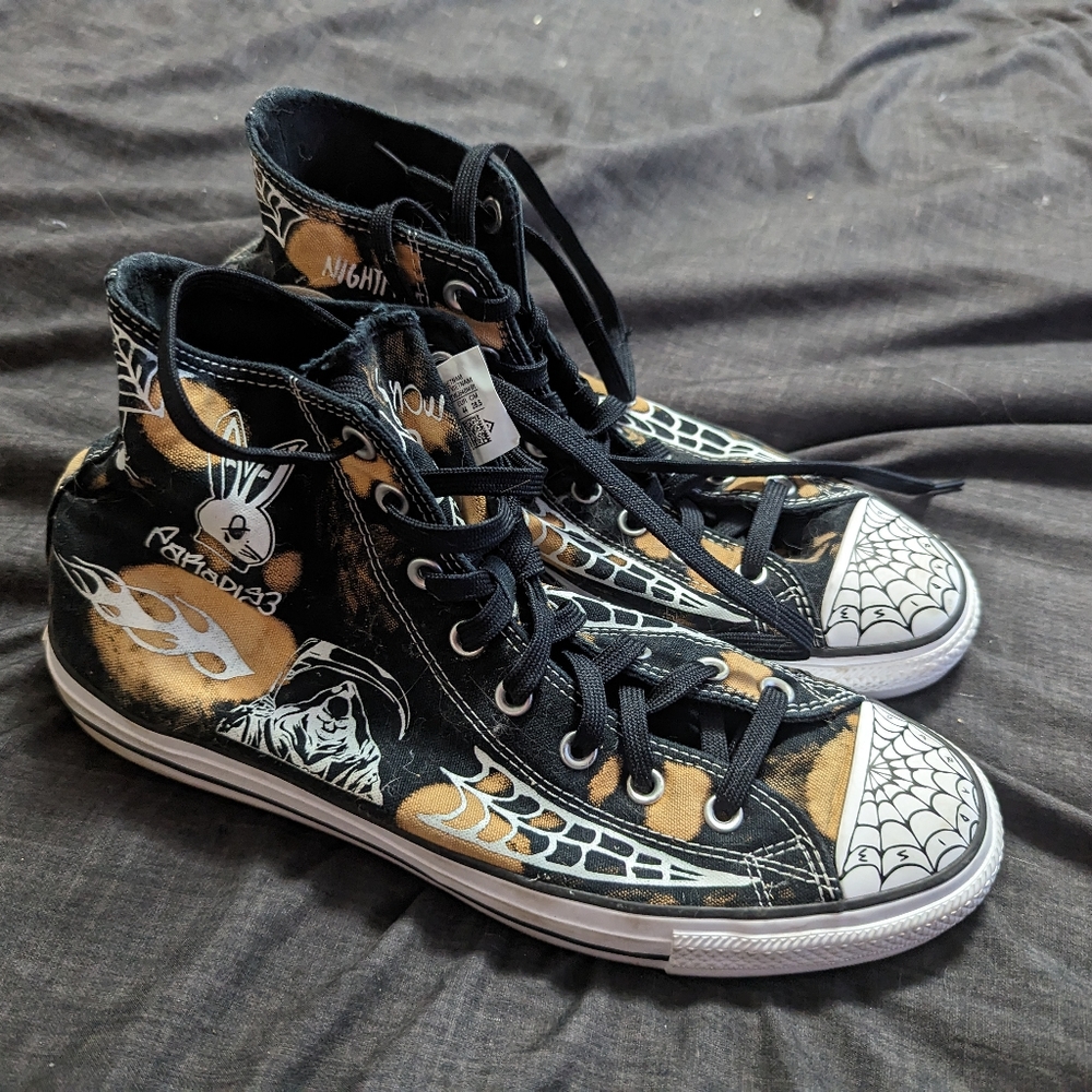 Converse Chuck Taylor All Star Pro Sean Pablo Bleach High Top Skate Shoes US 10